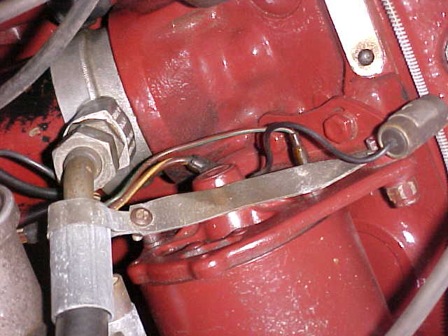 Early MGB Oil Cooler Hose Stabilizer